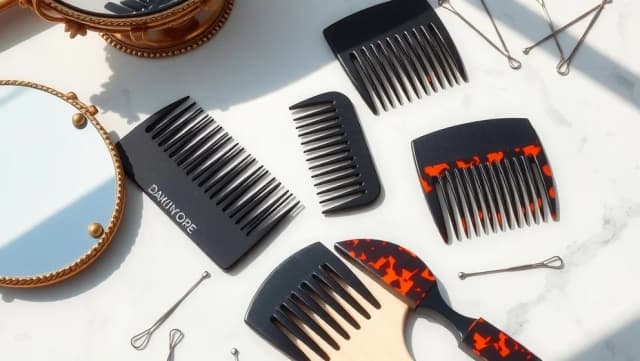 Hårkammar för uppsättning som håller hela dagen